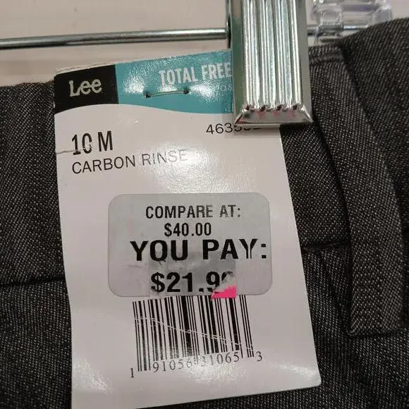 Lee Total Freedom Twill Pants Women's NWT Size 10 - Picture 7 of 9